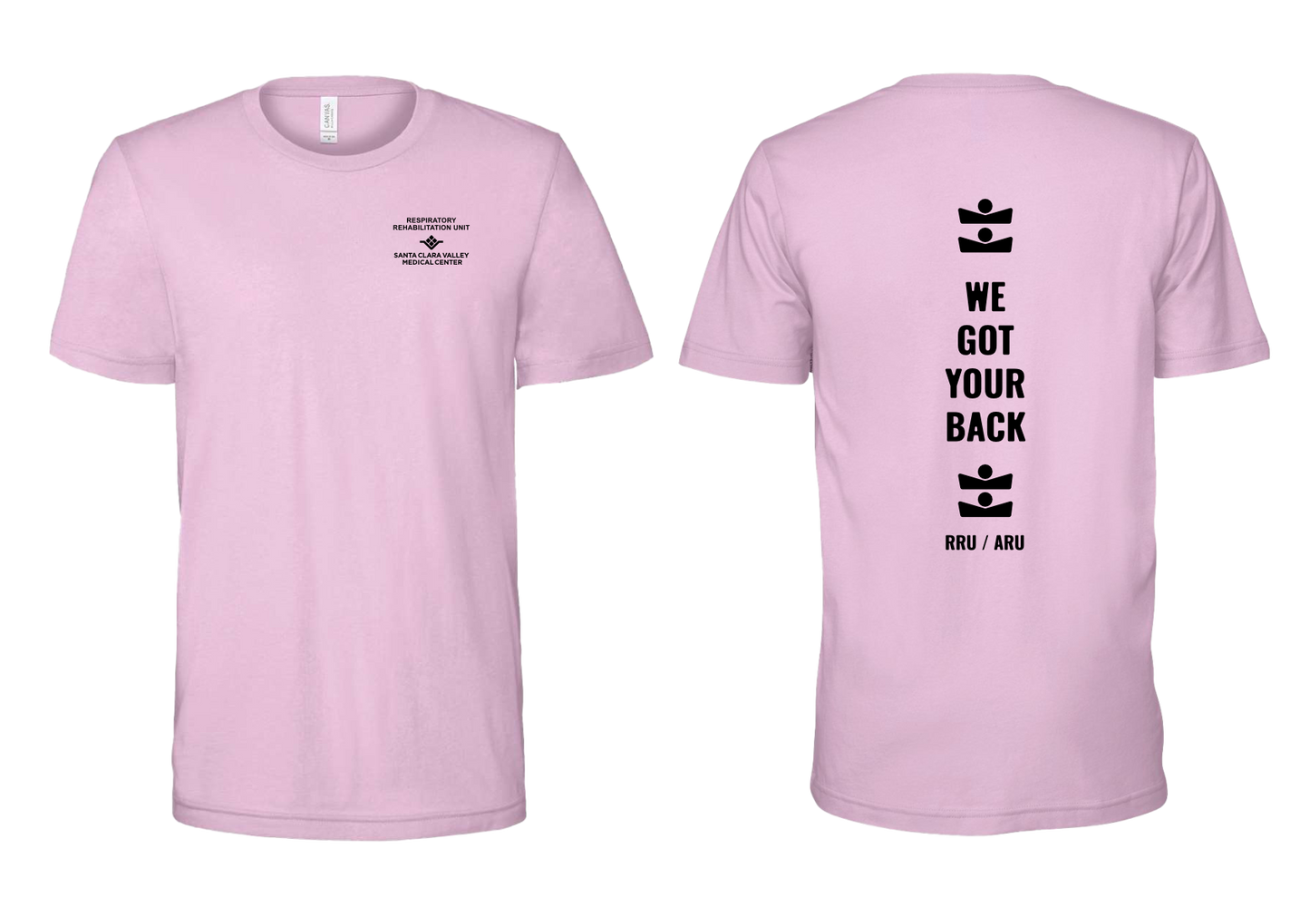 3 RRU WE GOT YOUR BACK - BELLA JERSEY TEE