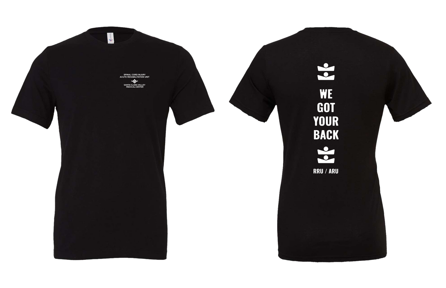 3 ARU WE GOT YOUR BACK - BELLA JERSEY TEE
