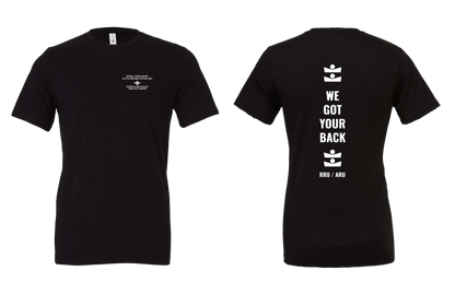 3 ARU WE GOT YOUR BACK - BELLA JERSEY TEE