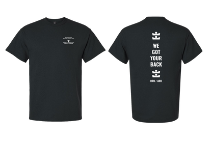 3 RRU WE GOT YOUR BACK - GILDAN ULTRA COTTON