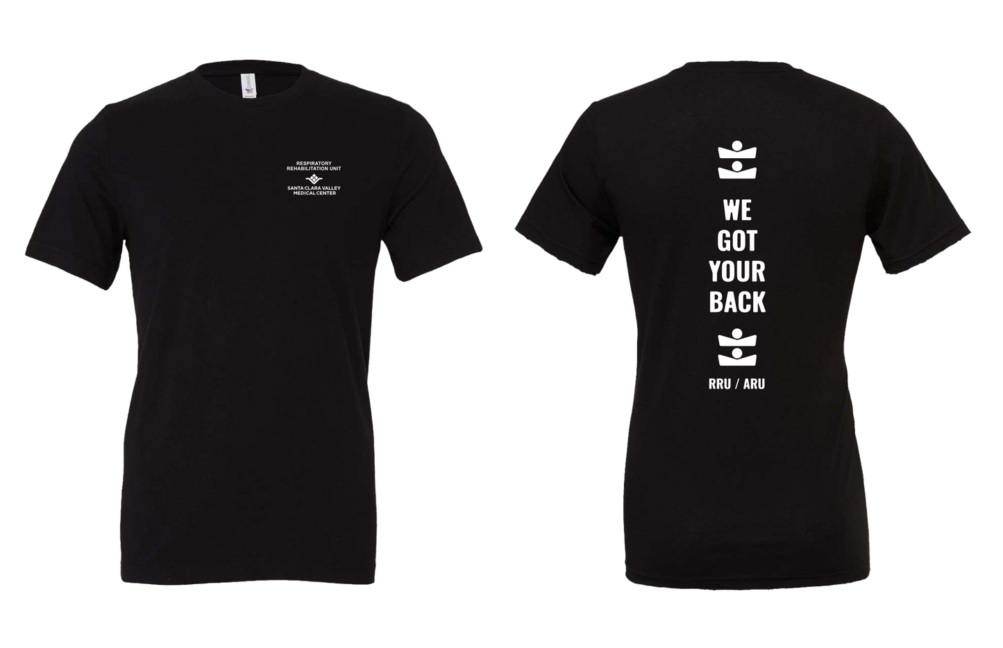 3 RRU WE GOT YOUR BACK - BELLA JERSEY TEE